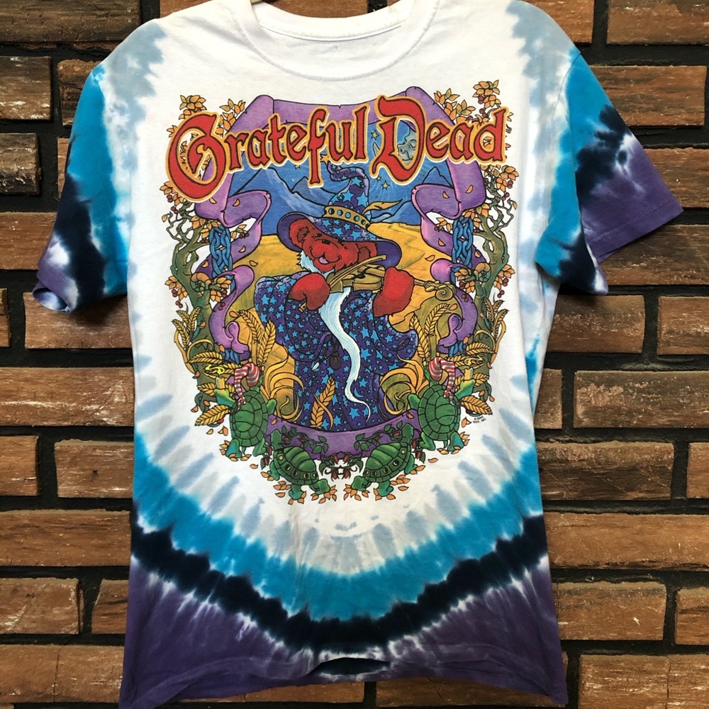 Grateful Dead Terrapin Moon Tie-Dye Tee Vntg 2000